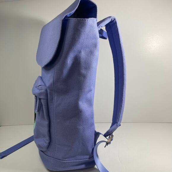 Disney Parks Mickey Mouse Cartoon Pals Purple Canvas Backpack Embroidered - Picture 5 of 12